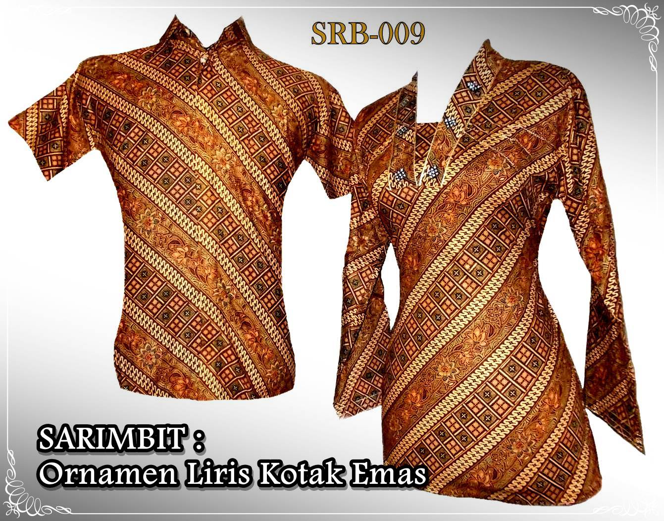 batik casual Kemeja Batik Kombinasi Seragam Batik 