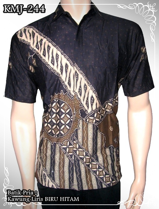 trend batik 2013 Kemeja Batik Kombinasi Seragam Batik 